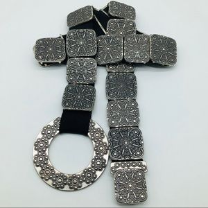 Vintage Elegant Boho Chic Western Medallion Belt